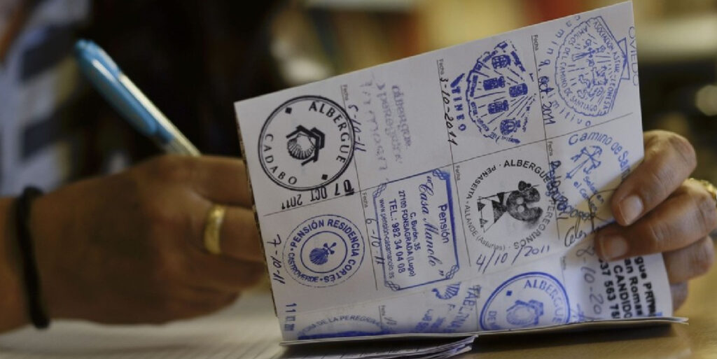 Credencial para os Caminhos de Santiago